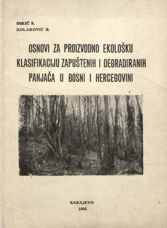 					View Vol. 2 No. 1 (1965): Šumarski fakultet i Institut za šumarstvo - Posebna izdanja
				